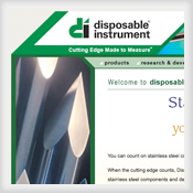 Disposable Instrument thumb